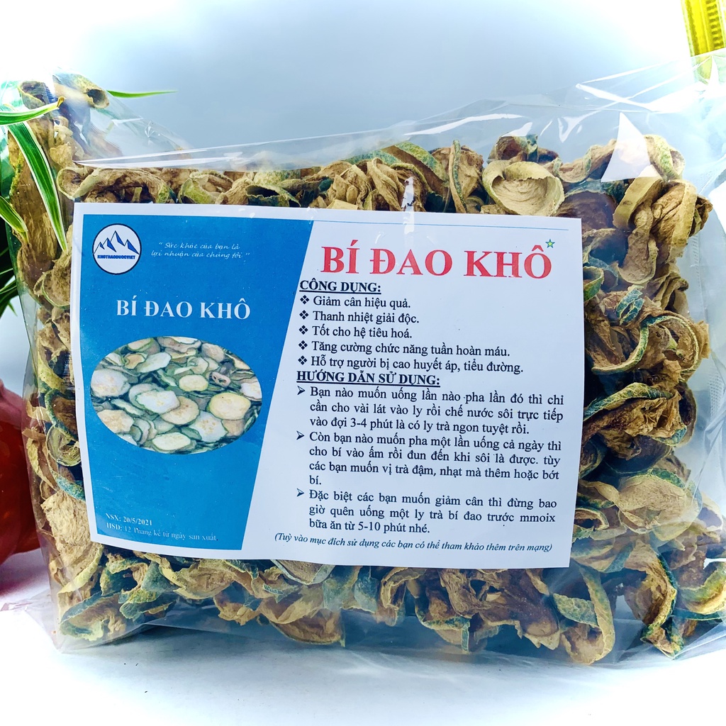 Bí Đao khô giảm cân, thanh nhệt hàng chất lượng sạch, thơm. | BigBuy360 - bigbuy360.vn
