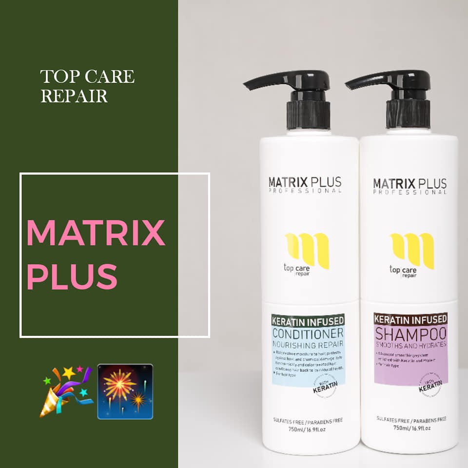 Chính Hãng - Dầu Gội Xả Matrix Plus Mềm Mượt Ngăn Ngừa Tóc Rụng 750ML X 2 - Tặng Tinh Dầu