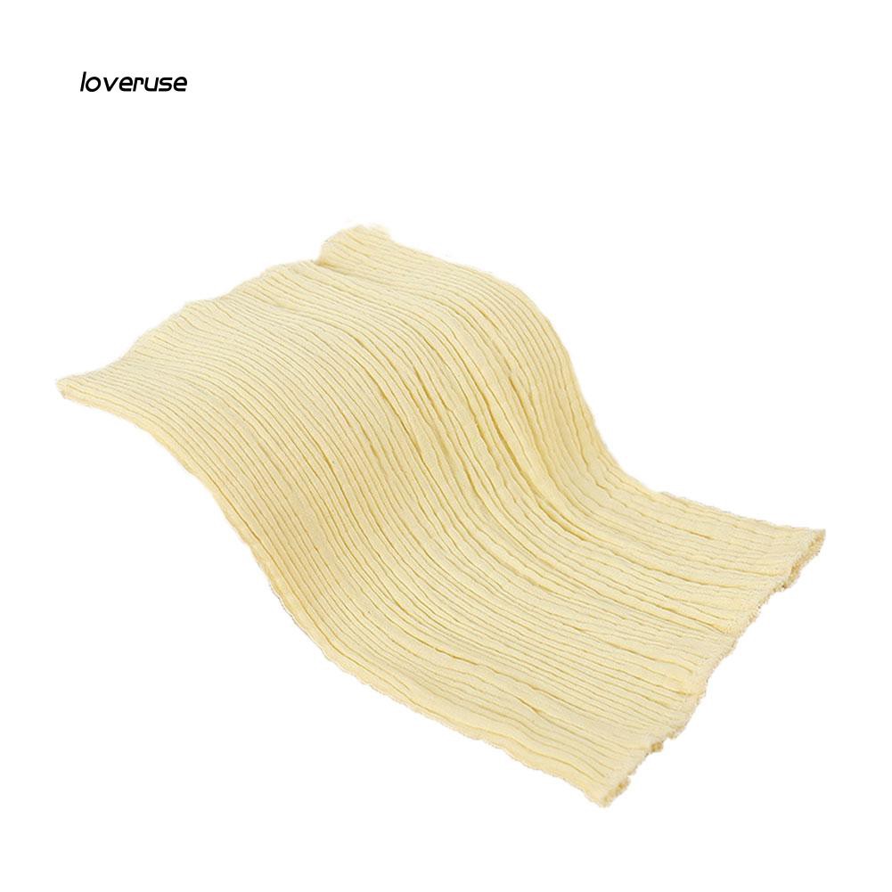 Miếng vải cotton 24cm x 15cm màu trơn bọc vùng bụng của em bé giữ ấm tiện dụng