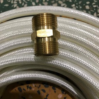 Đầu nối 2 dây xịt rửa xe – đồng thau