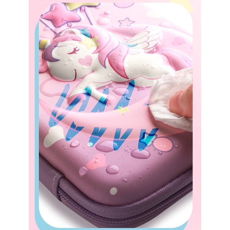 Túi Đựng Bút Chì Kỳ Lân 3D Dễ Thương