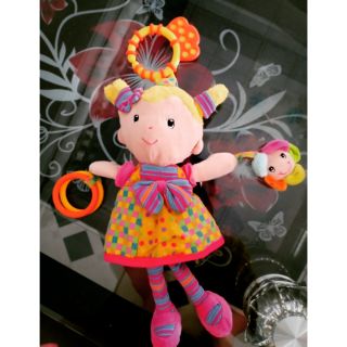 Búp bê vải cầm nắm ngậm nướu cho bé
