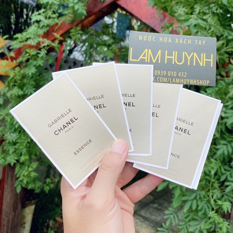 Vial nước hoa các loại Chanel 1,5ml