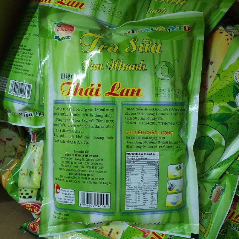 BỘT TRÀ SỮA TAN NHANH THÁI LAN - 500G