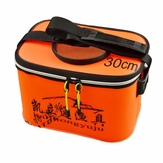 Thùng đựng cá CAM, nhựa dày đẹp, bền chứa nước tốt Size dài 30cm cáo 20cm, rộng 20cm
