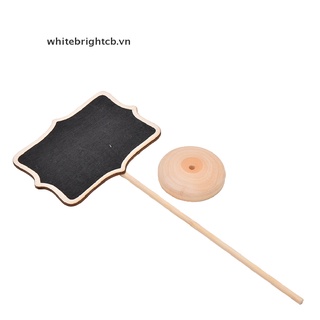 1pc  Mini Chalkboard Chalkboard Rectangular Angled Wedding Table Number Sign#