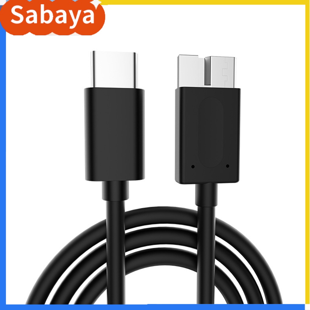 Dây cáp kết nối USB 3.1 loại C sang USB 3.0 Micro B đầu cắm và sử dụng tại nhà