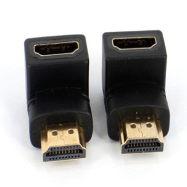 Đầu nối cổng HDMI male sang HDMI female vuông góc 90 độ / thẳng - Nối góc vuông /thẳng từ đầu đực HDMI sang đầu cái HDMI