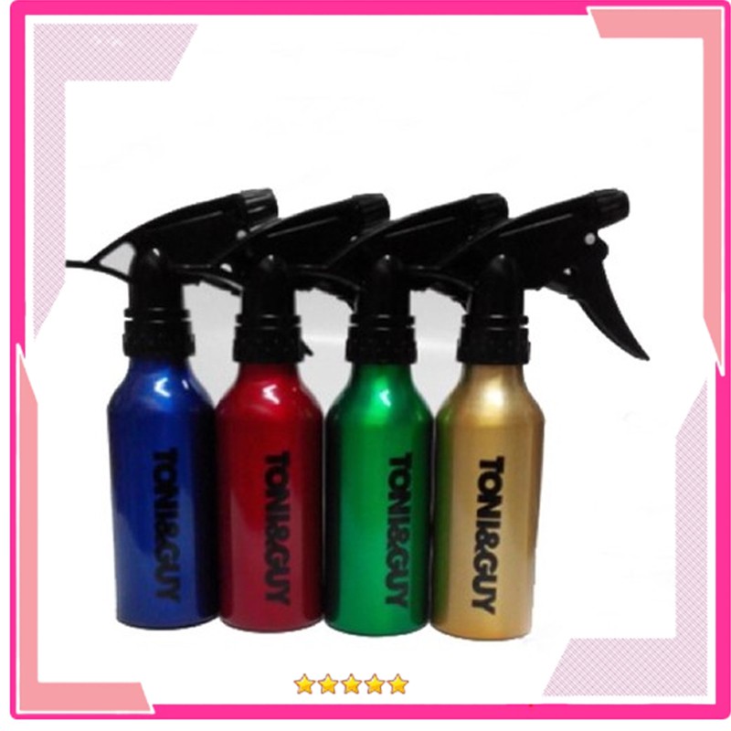 Bình xịt dung dịch bằng nhôm Toni and Guy