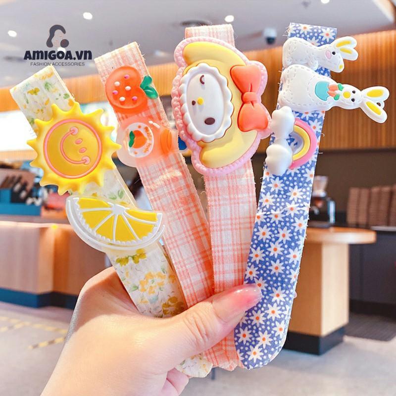✨✨Bờm băng đô cài tóc dán hoạt hình phong cách Hàn siêu cute cho bé