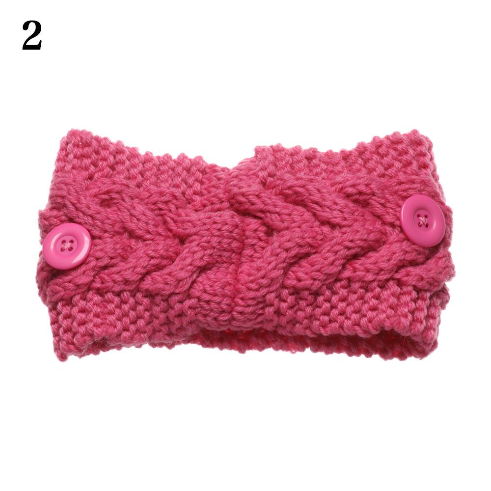 Băng Đô Dệt Kim Co Giãn Mềm Mại Màu Kẹo Thời Trang Mùa Đông