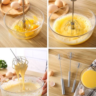 Cây Đánh Trứng Cầm Tay Inox Có Trục Xoay Tự Động Thiết Kế Hiện Đại, CORBIN_STORE