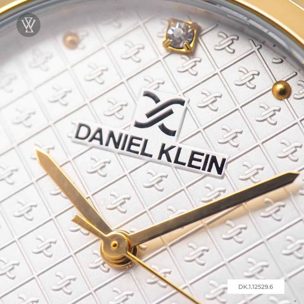 Đồng Hồ Quartz Nữ Daniel Klein Premium Ladies WATCHSTORE DK.1.12529.6 Mặt Kính Khoáng 34mm, Dây Kim Loại, Vỏ Thép
