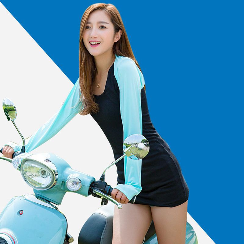 Găng tay, áo chống nắng liền vai, găng tay đi phượt cho nam và nữ