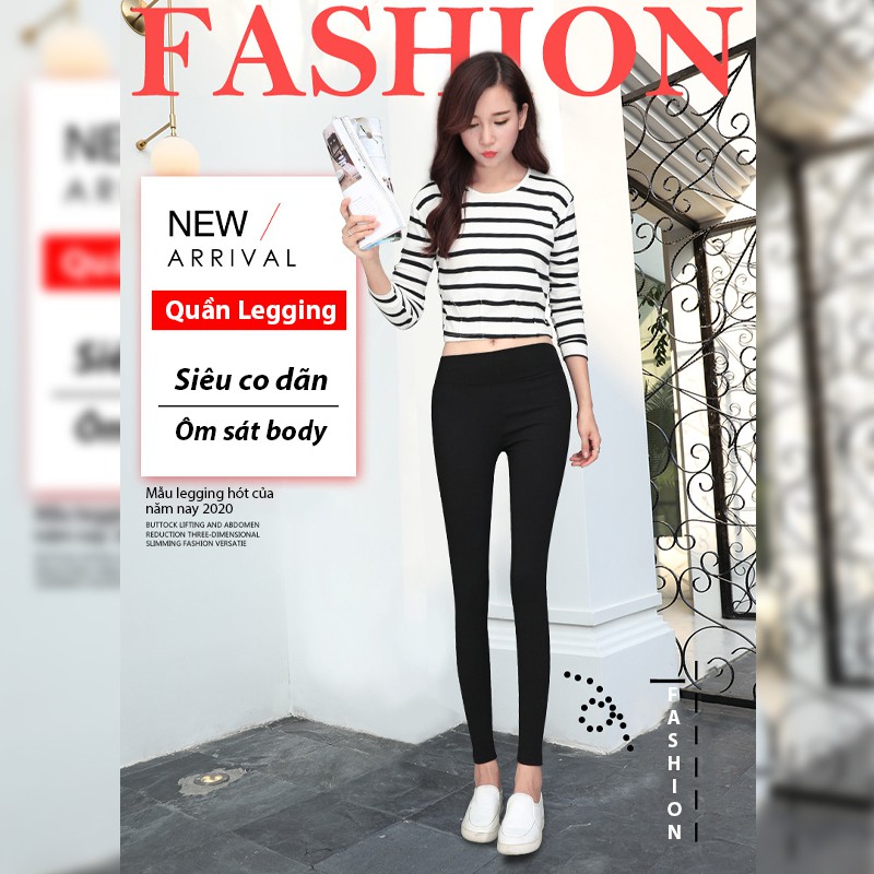 Quần legging nữ đẹp FREESHIP hàn quốc mã TT17 kiểu dáng bó ống chất liệu vải cao cấp cho dân văn phòng đi làm