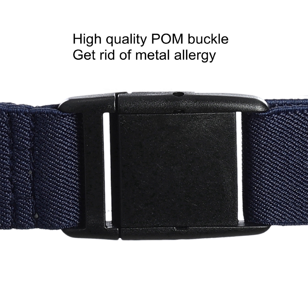 Women Adjustable Invisible Belts Elastic Solid Cotton Belt