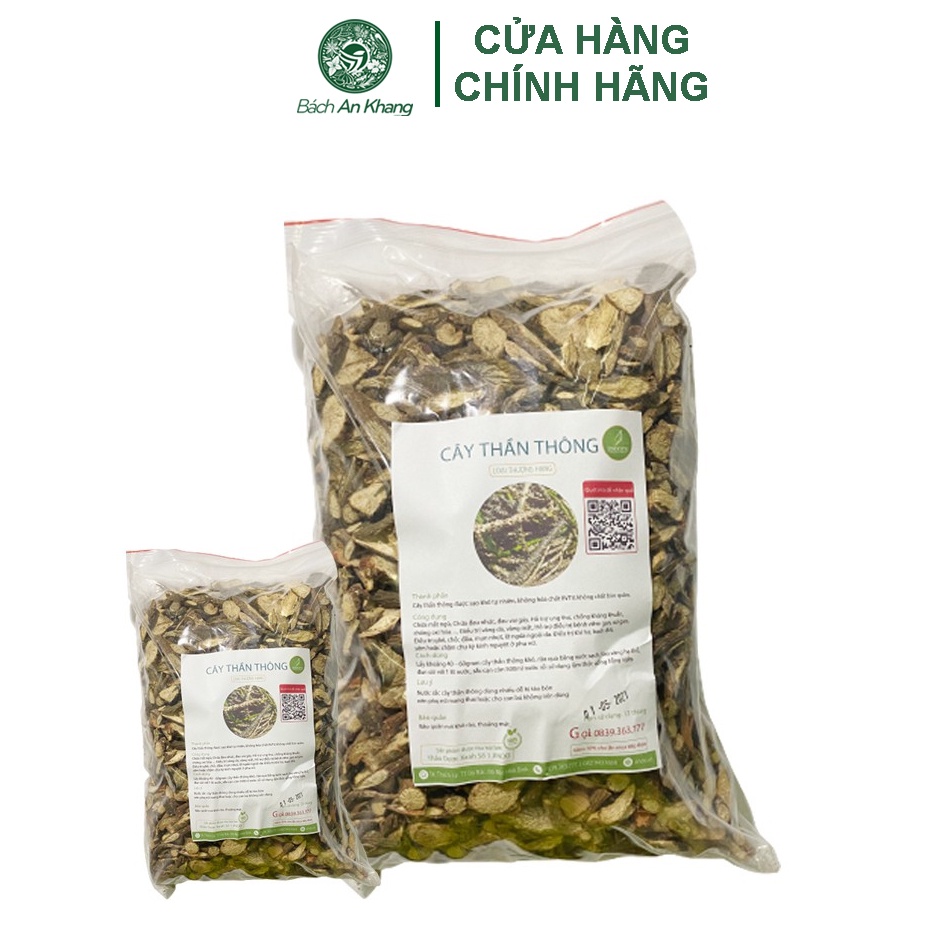 Cây thần thông khô Bách An Khang 1kg tác dụng ngủ tốt