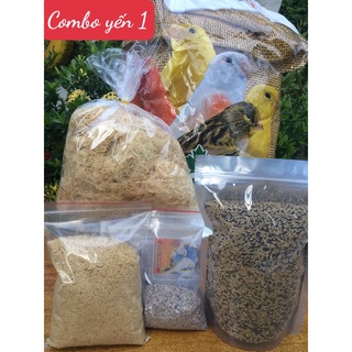 Combo cho chim yến hót tặng 100g xảm lót tổ cho chim