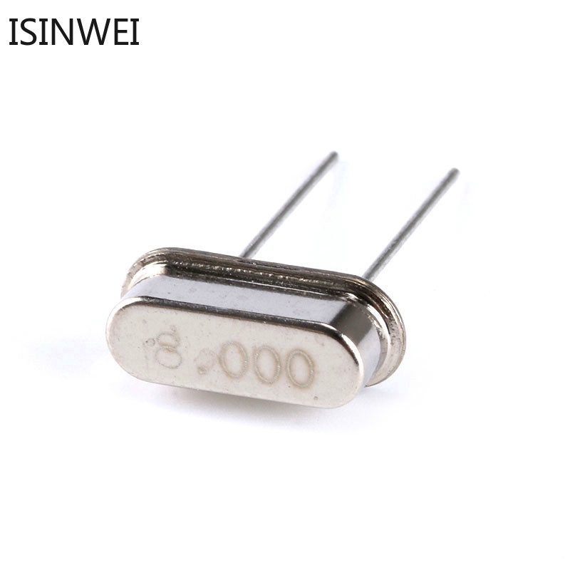 Set 10 bộ dao động tinh thể thạch anh HC-49S 8.000M 8.000MHZ 8MHz 8M