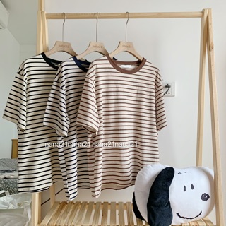 Pull kẻ dáng rộng a903