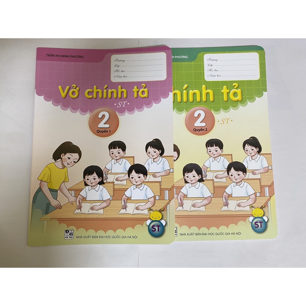 Sách - Bộ vở chính tả lớp 2