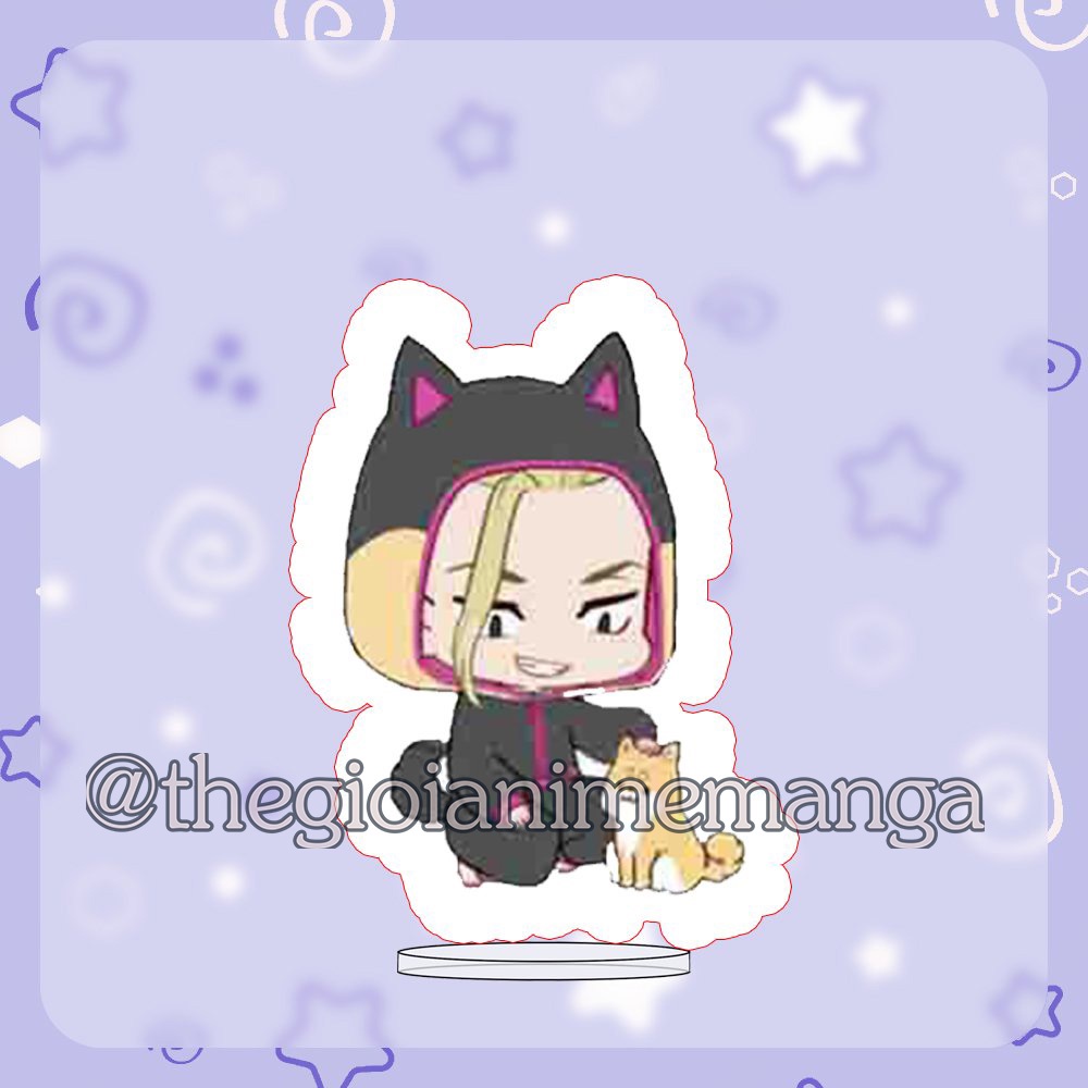 ( MINI 3cm ) Mô hình TOKYO REVENGERS Standee KỊCH TRƯỜNG CỦA TAKEMICHI anime chibi mica xinh xắn
