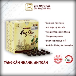 Thảo mộc Gold Hồng Sâm Zig Natural hỗ trợ Tăng cân tự nhiên cho mọi lứa tuổi