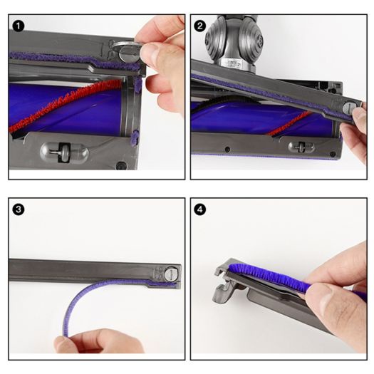 Set dây nhung thay thế cho đầu hút máy hút bụi không dây 𝘿𝙮𝙨𝙤n fluffy V6 V7 V8 V10 V11