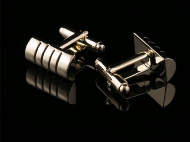 Bộ cufflinks khuy măng sét và kẹp cà vạt cao cấp
