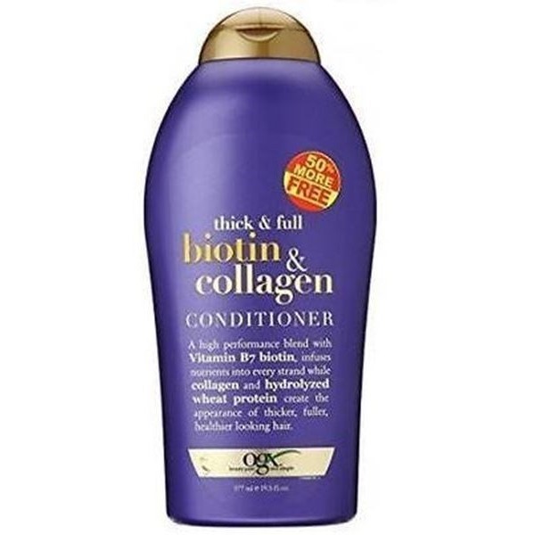 Dầu xả hoặc dầu gội mọc tóc OGX Thick & Full Biotin Collagen 577ml , 750ml, 385ml, 88ml