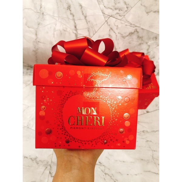 Hộp kẹo #Socola rượ-u Mon Cheri 283g