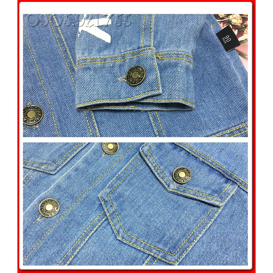 [SALE] AK18⚡Size 90-130⚡Áo khoác Jean cho bé, hiệu Xiliba⚡HÀNG QUẢNG CHÂU CAO CẤP - QUẦN ÁO TRẺ EM⚡ | BigBuy360 - bigbuy360.vn