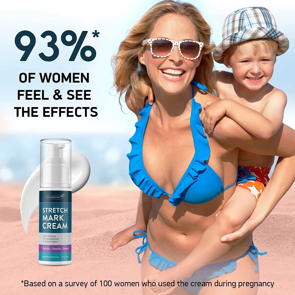 GEL DƯỠNG RẠN DA BỤNG BẦU NUVADERMIS - Chính hãng USA