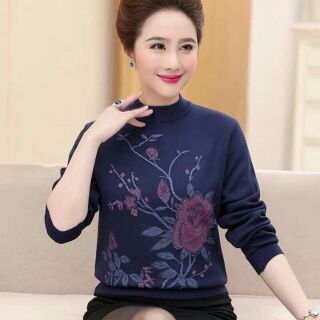 Áo len trung niên nữ