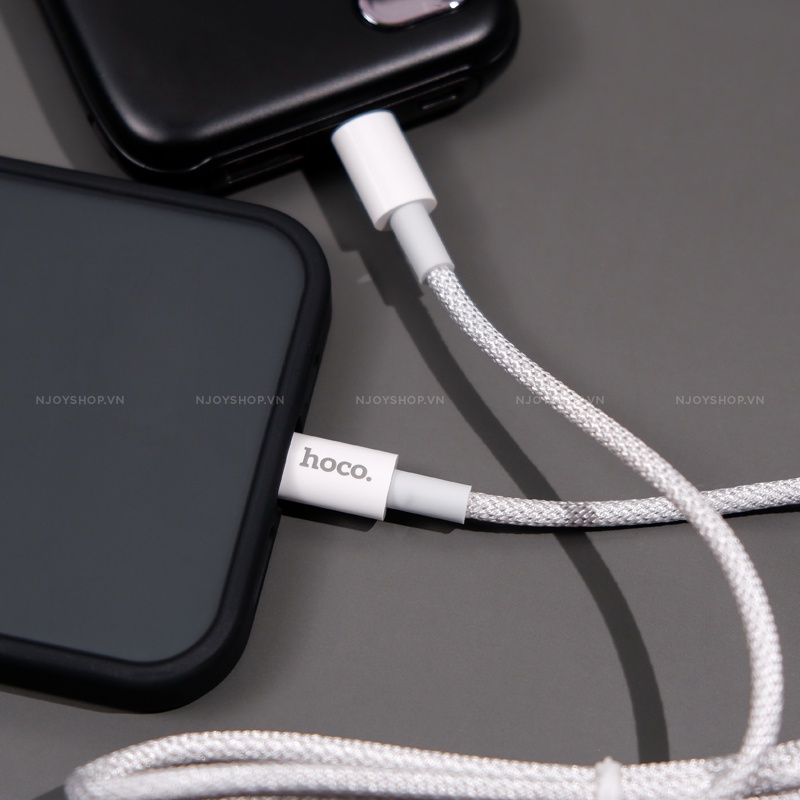 Cáp Sạc Nhanh 20w Hoco X56 Chống Rối Chống Đứt Gãy 1m Cho 13 Pro Max 12 Pro Max 11 Pro Max Njoyshop