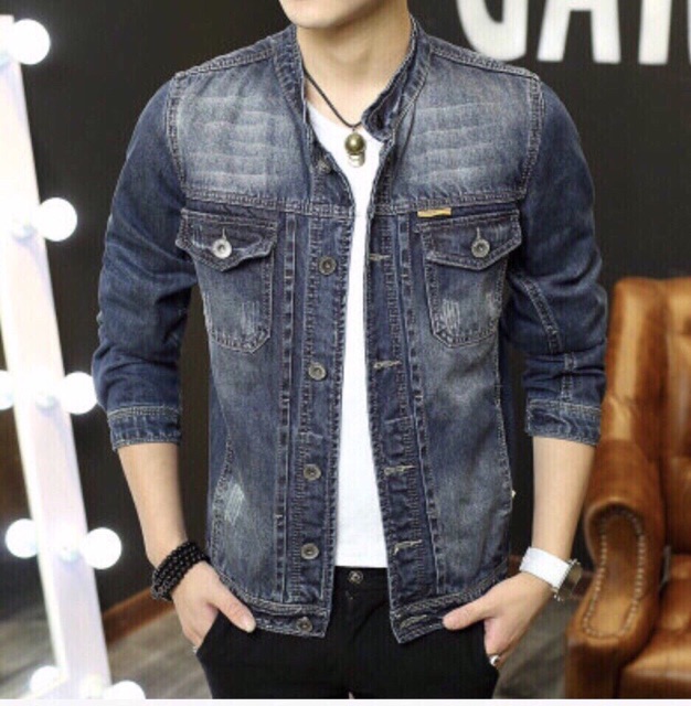 Áo khoác jeans thời trang nam