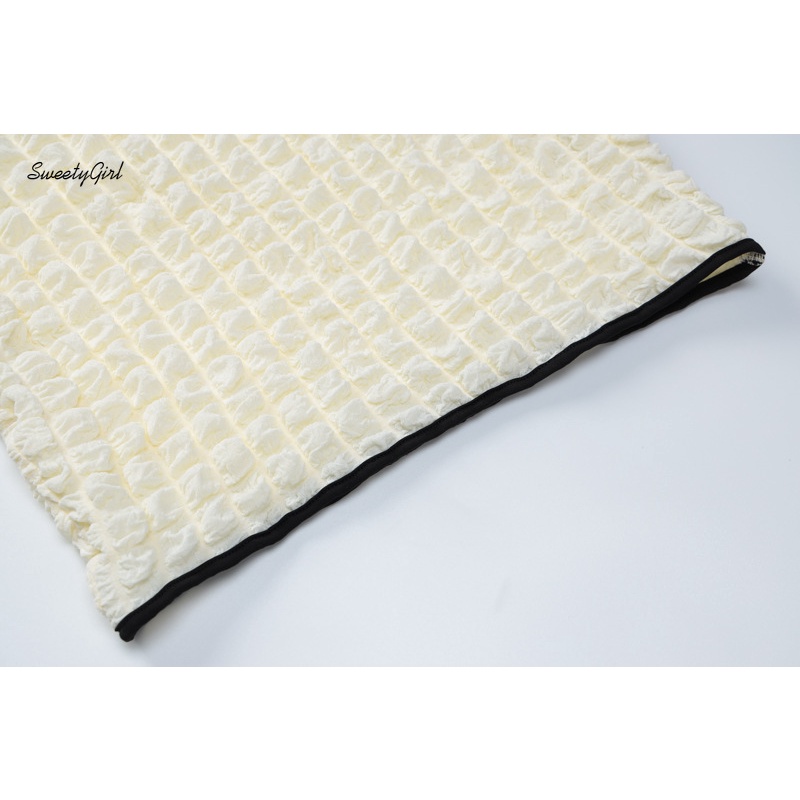 Đầm Mini Sát Nách Đính Nơ Màu Sắc Tương Phản Quyến Rũ Cho Nữ 2022