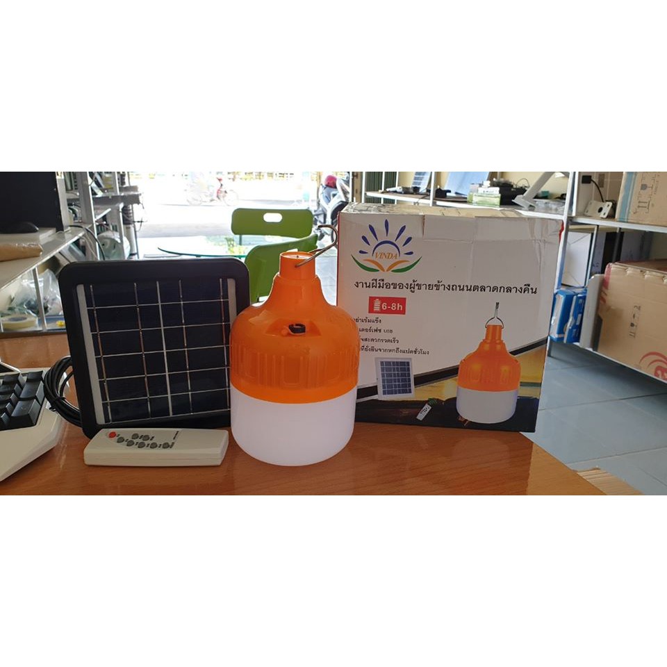 Đèn Năng Lượng Mặt Trời 100w - Sử Dụng 100% điện Năng Lượng Mặt Trời