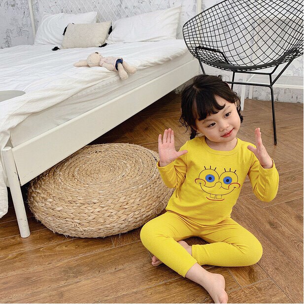 Bộ cotton da cá cho bé từ 8-18kg