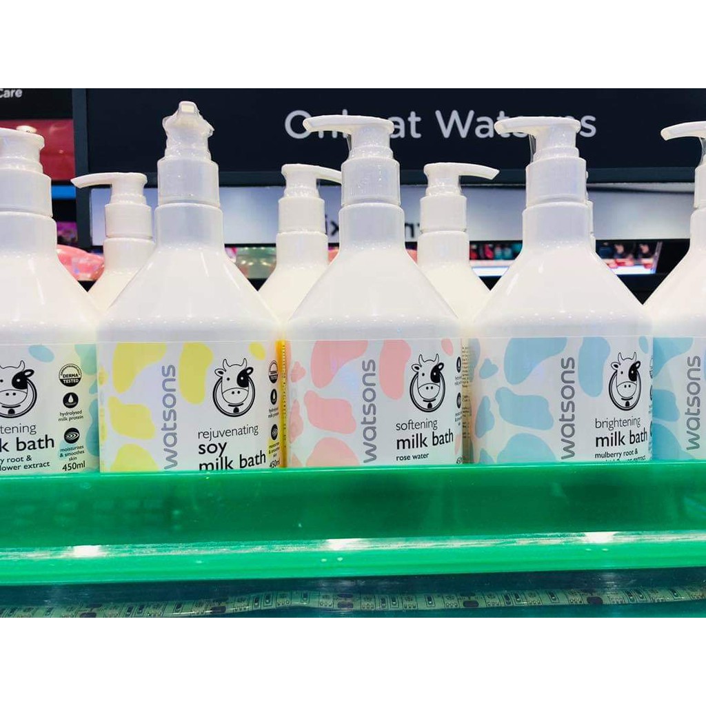 (Sỉ = Lẻ) SỮA TẮM CON BÒ WASTON Milk Bath THÁI LAN 450ML | BigBuy360 - bigbuy360.vn