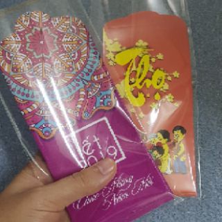 Combo 50 c Túi bóng kính có miệng dán