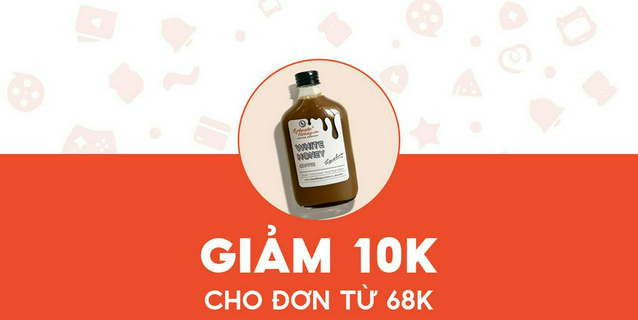 - robusta honey - giảm 10k cho white honey cà phê đóng chai