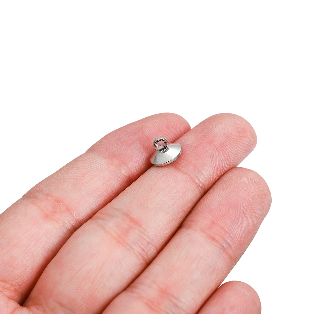 Túi 50 nắp bọc hạt/ mặt vòng cổ St.kunkka làm trang sức chất lượng cao DIY