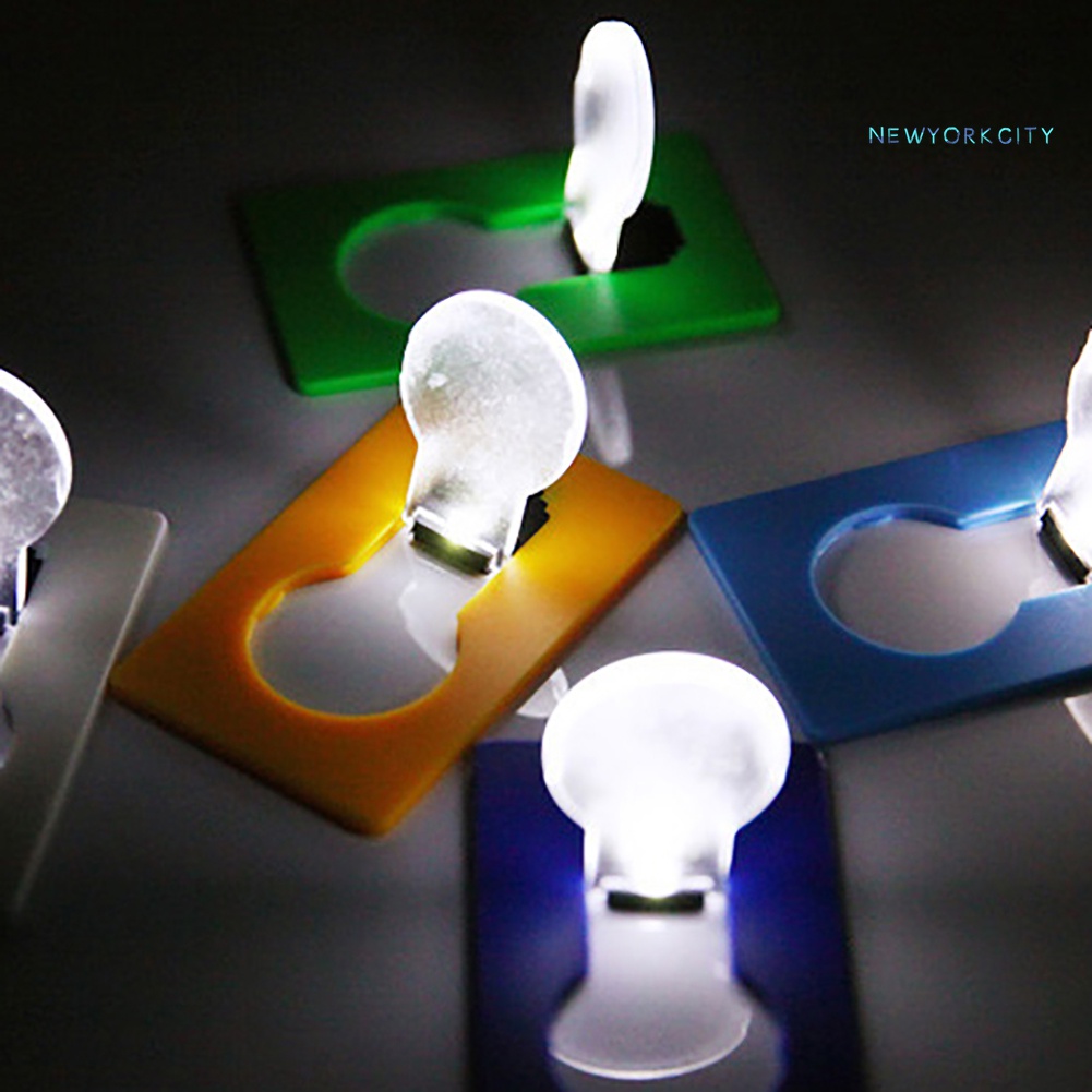 Ví Đựng Thẻ Tín Dụng Mini Siêu Mỏng Có Đèn LED Phong Cách Giáng Sinh