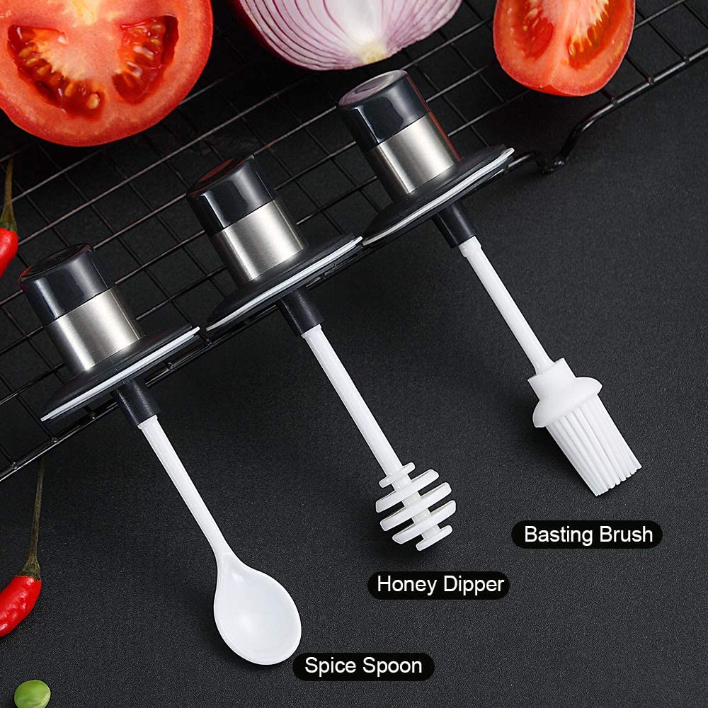 Lọ Đựng Gia Vị ANAEAT Bằng Thủy Tinh 250ml Với Đầu Muỗng/ Cọ Phết/ Đầu Lấy Mật Ong