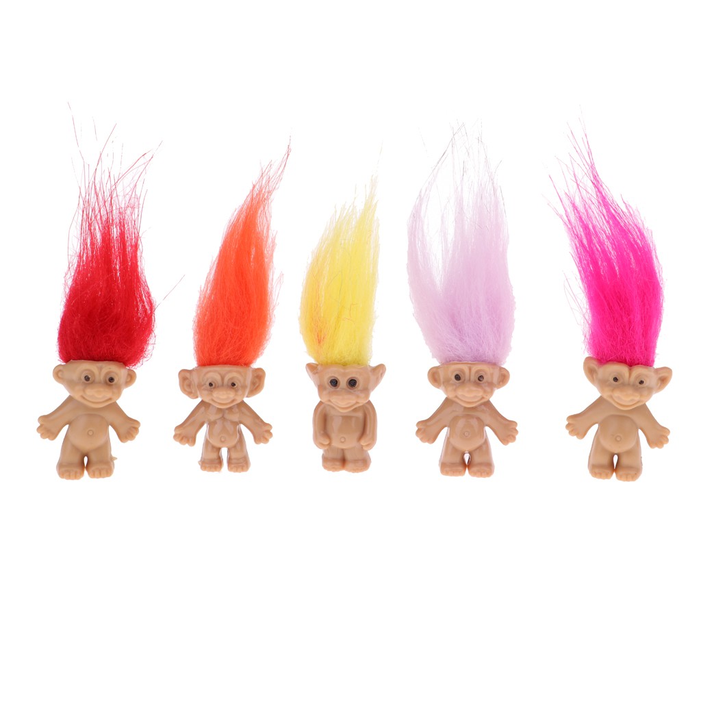 Set 5 Búp Bê Yêu Tinh Trong Phim Hoạt Hình Trolls