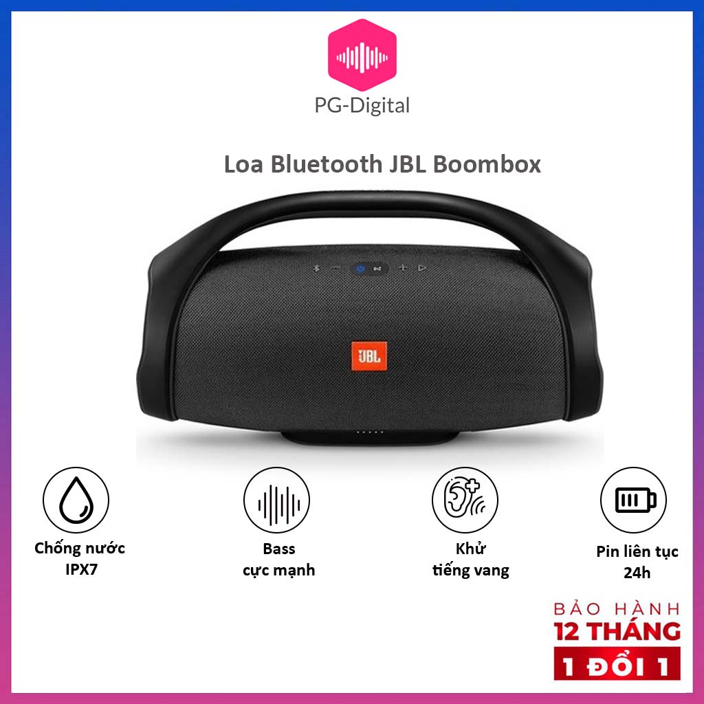 Loa Bluetooth JBL Boombox, Loa Không Dây Âm Thanh Siêu Bass Cực Mạnh thumbnail