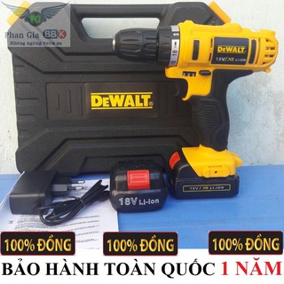 MÁY KHOAN PIN, MÁY BẮT VÍT DEWALT 18V