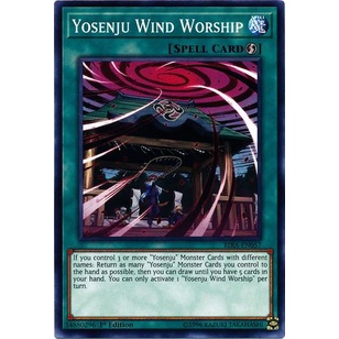 Thẻ bài Yugioh - TCG - Yosenju Wind Worship / RIRA-EN057'