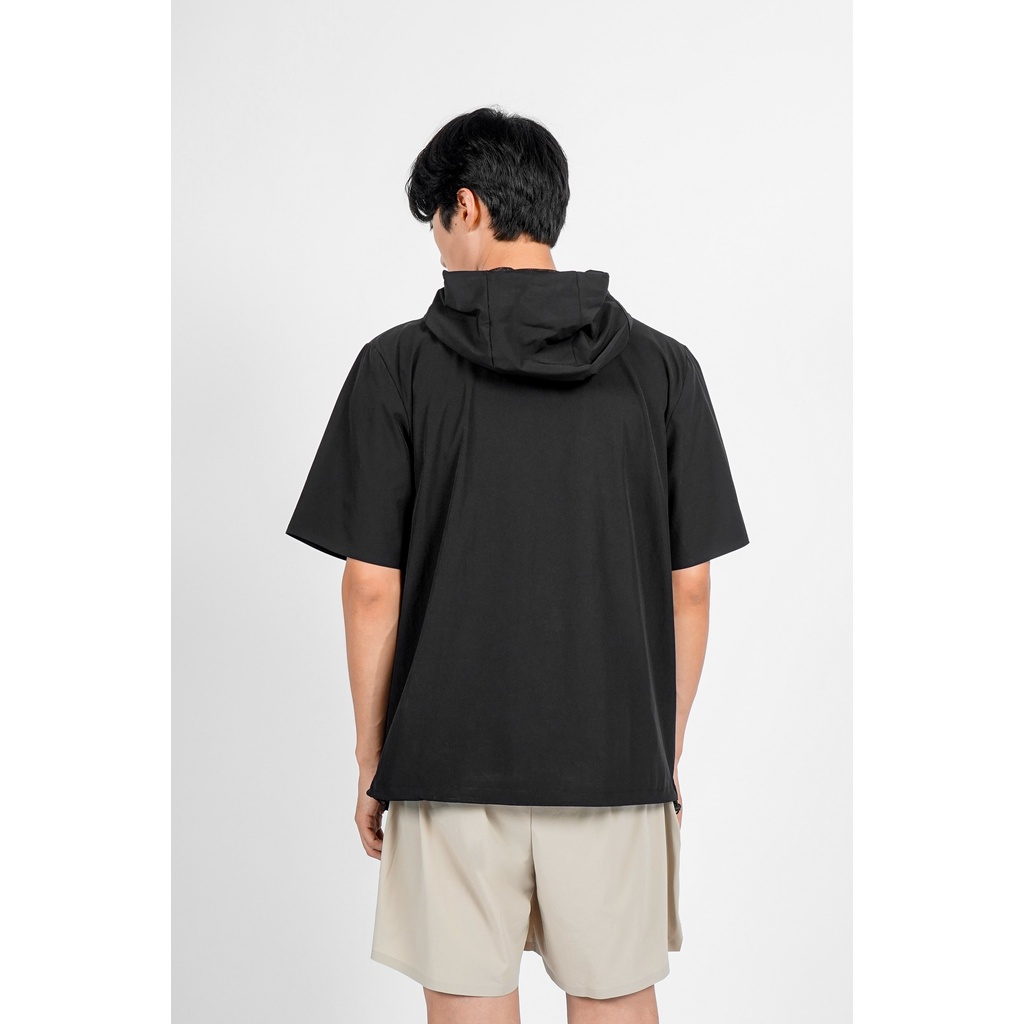 ÁO Hoodies tay ngắn thể thao.REGULAR - Routine 10F21HODA001